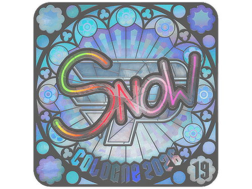 Sticker | snow (Holo, Ranked) | Cologne 2026