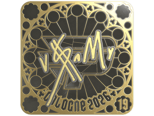 Sticker | v$m (Gold, Ranked) | Cologne 2026