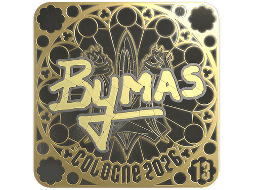 Sticker | Bymas (Gold, Ranked) | Cologne 2026