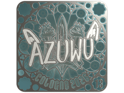 Sticker | AZUWU (Foil, Ranked) | Cologne 2026