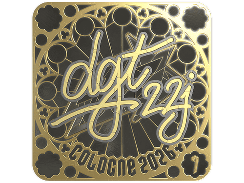 Sticker | dgt (Gold, Ranked) | Cologne 2026