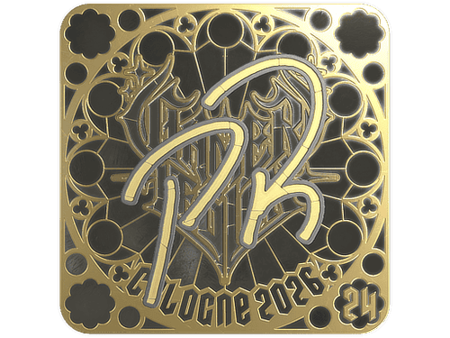 Sticker | PR (Gold, Ranked) | Cologne 2026