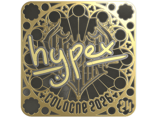 Sticker | hypex (Gold, Ranked) | Cologne 2026