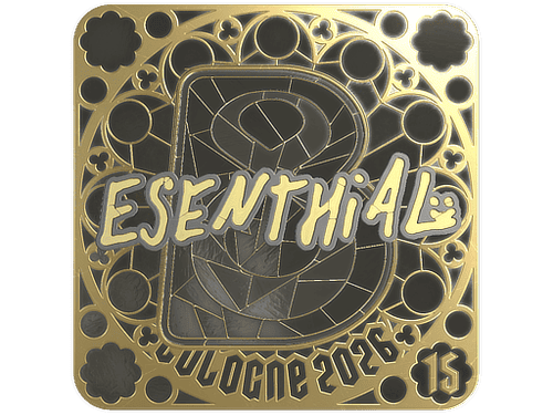 Sticker | esenthial (Gold, Ranked) | Cologne 2026