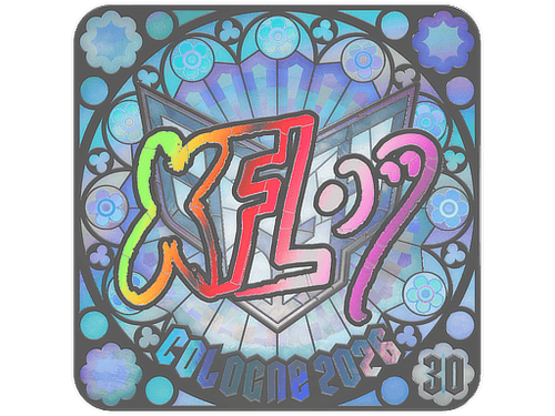Sticker | xfl0ud (Holo, Ranked) | Cologne 2026