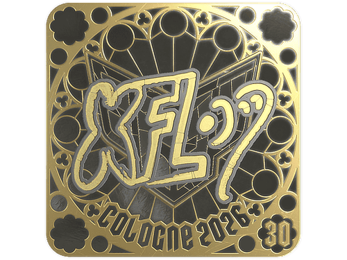 Sticker | xfl0ud (Gold, Ranked) | Cologne 2026