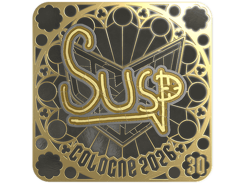Sticker | susp (Gold, Ranked) | Cologne 2026