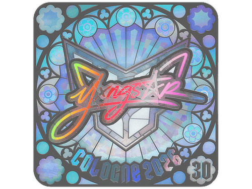 Sticker | yxngstxr (Holo, Ranked) | Cologne 2026