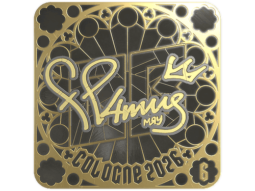 Sticker | FL4MUS (Gold, Ranked) | Cologne 2026