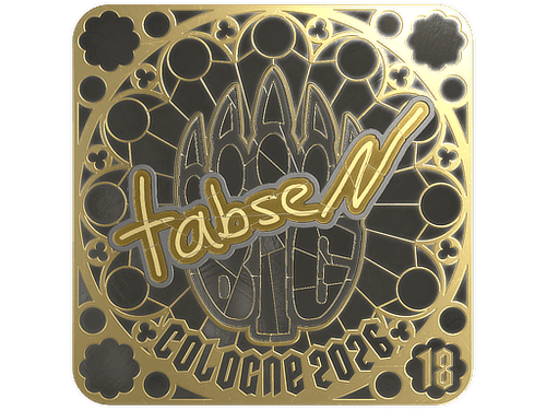 Sticker | tabseN (Gold, Ranked) | Cologne 2026