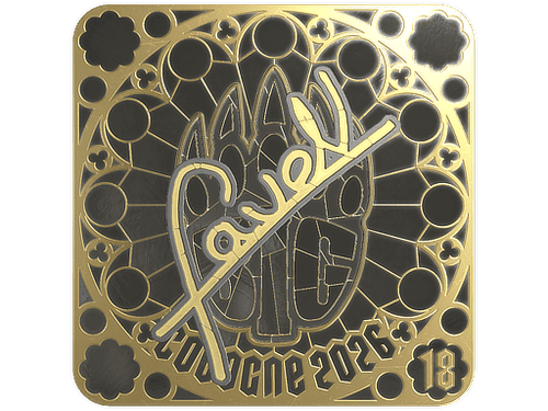 Sticker | faveN (Gold, Ranked) | Cologne 2026