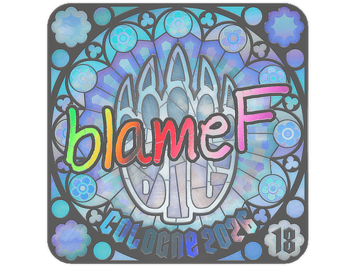 Sticker | blameF (Holo, Ranked) | Cologne 2026