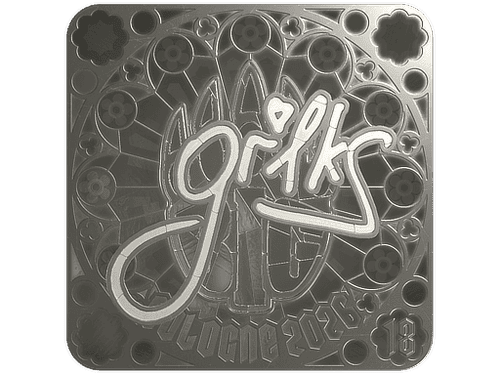 Sticker | gr1ks (Foil, Ranked) | Cologne 2026