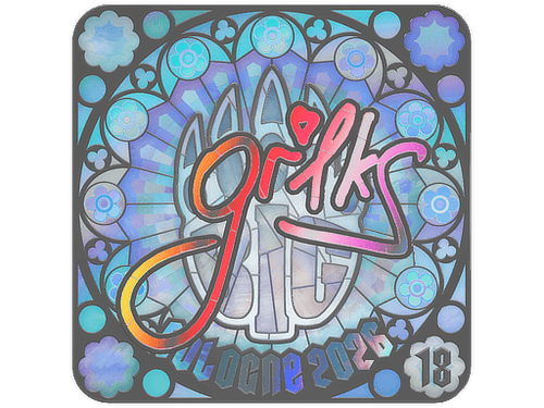 Sticker | gr1ks (Holo, Ranked) | Cologne 2026