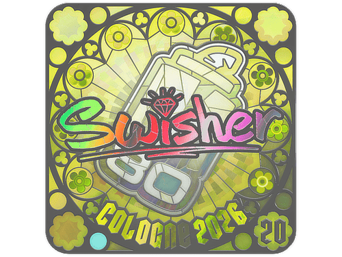 Sticker | Swisher (Holo, Ranked) | Cologne 2026