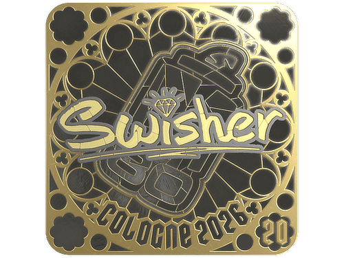 Sticker | Swisher (Gold, Ranked) | Cologne 2026