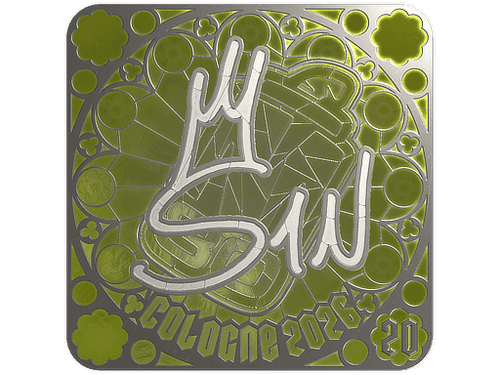 Sticker | s1n (Foil, Ranked) | Cologne 2026