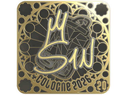 Sticker | s1n (Gold, Ranked) | Cologne 2026