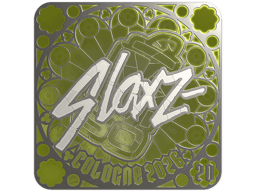 Sticker | slaxz- (Foil, Ranked) | Cologne 2026