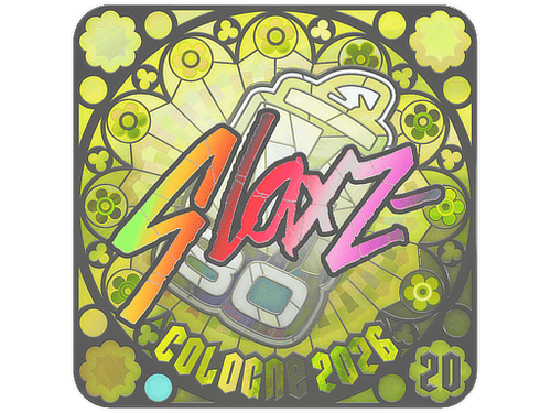 Sticker | slaxz- (Holo, Ranked) | Cologne 2026