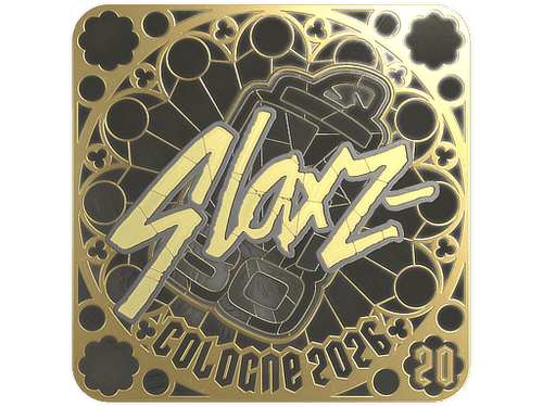 Sticker | slaxz- (Gold, Ranked) | Cologne 2026