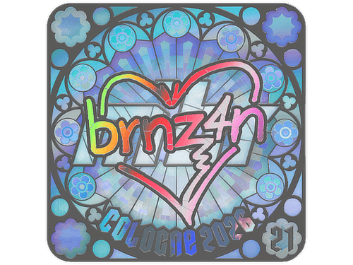 Sticker | brnz4n (Holo, Ranked) | Cologne 2026