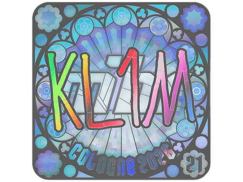 Sticker | kl1m (Holo, Ranked) | Cologne 2026