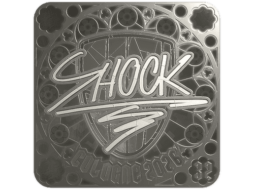 Sticker | SHOCK (Foil, Ranked) | Cologne 2026