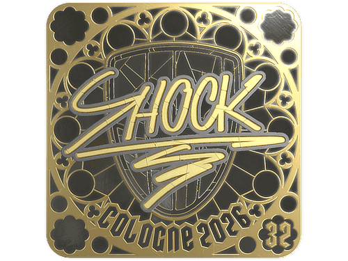 Sticker | SHOCK (Gold, Ranked) | Cologne 2026
