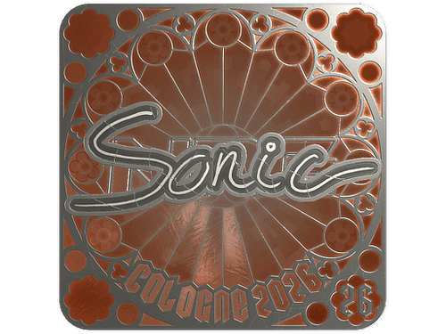 Sticker | Sonic (Foil, Ranked) | Cologne 2026