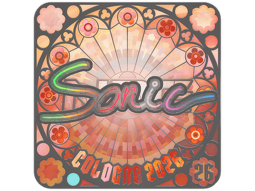 Sticker | Sonic (Holo, Ranked) | Cologne 2026