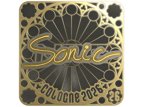 Sticker | Sonic (Gold, Ranked) | Cologne 2026