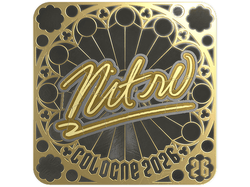 Sticker | nitr0 (Gold, Ranked) | Cologne 2026