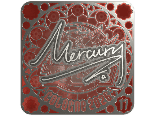 Sticker | Mercury (Foil, Ranked) | Cologne 2026