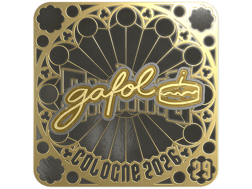 Sticker | gafolo (Gold, Ranked) | Cologne 2026