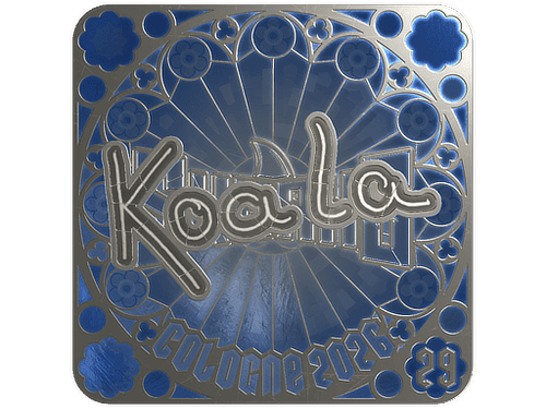 Sticker | koala (Foil, Ranked) | Cologne 2026