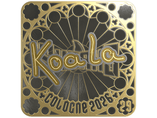 Sticker | koala (Gold, Ranked) | Cologne 2026