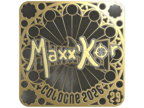 Sticker | maxxkor (Gold, Ranked) | Cologne 2026
