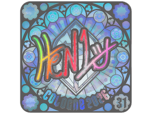 Sticker | HEN1 (Holo, Ranked) | Cologne 2026
