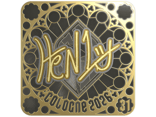 Sticker | HEN1 (Gold, Ranked) | Cologne 2026