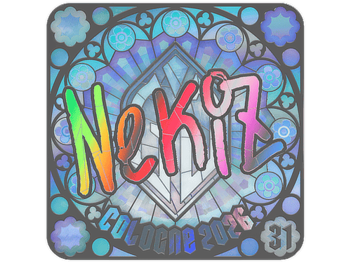 Sticker | NEKiZ (Holo, Ranked) | Cologne 2026