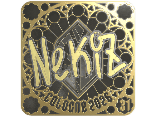 Sticker | NEKiZ (Gold, Ranked) | Cologne 2026