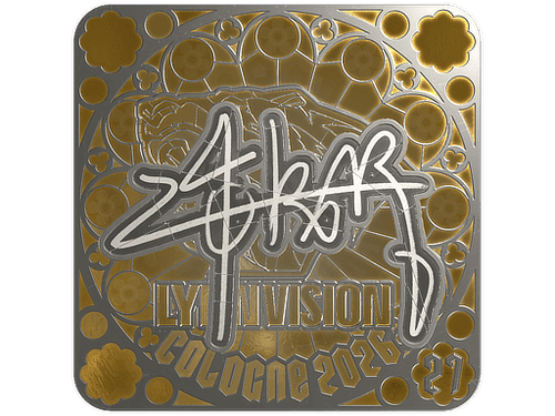 Sticker | z4KR (Foil, Ranked) | Cologne 2026