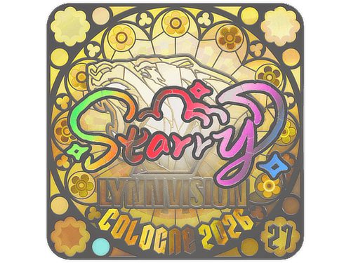 Sticker | Starry (Holo, Ranked) | Cologne 2026