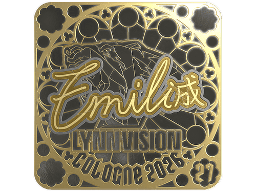 Sticker | EmiliaQAQ (Gold, Ranked) | Cologne 2026