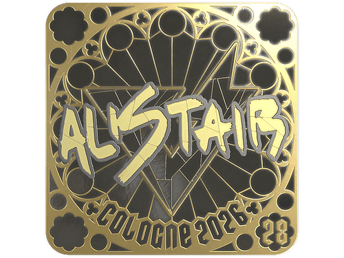 Sticker | aliStair (Gold, Ranked) | Cologne 2026