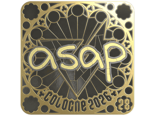 Sticker | asap (Gold, Ranked) | Cologne 2026