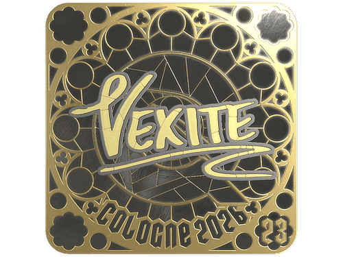 Sticker | vexite (Gold, Ranked) | Cologne 2026