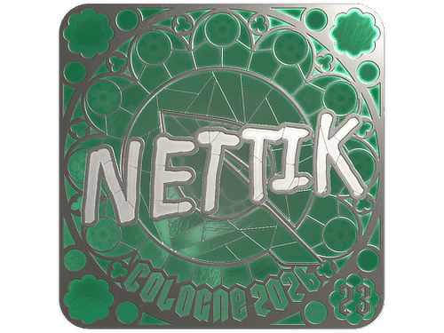 Sticker | nettik (Foil, Ranked) | Cologne 2026