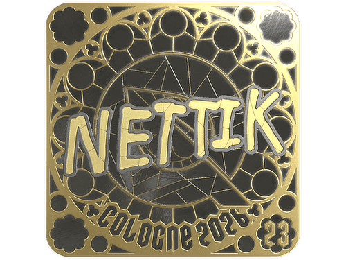 Sticker | nettik (Gold, Ranked) | Cologne 2026